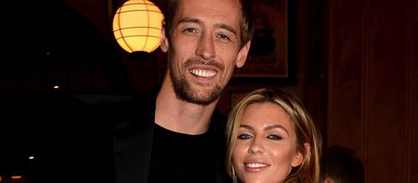 Abbey Clancy y su marido Peter Crouch