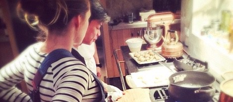 Blake Lively pasa una tarde cocinando