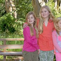 Alexia, Amalia y Ariane de Holanda en Argentina