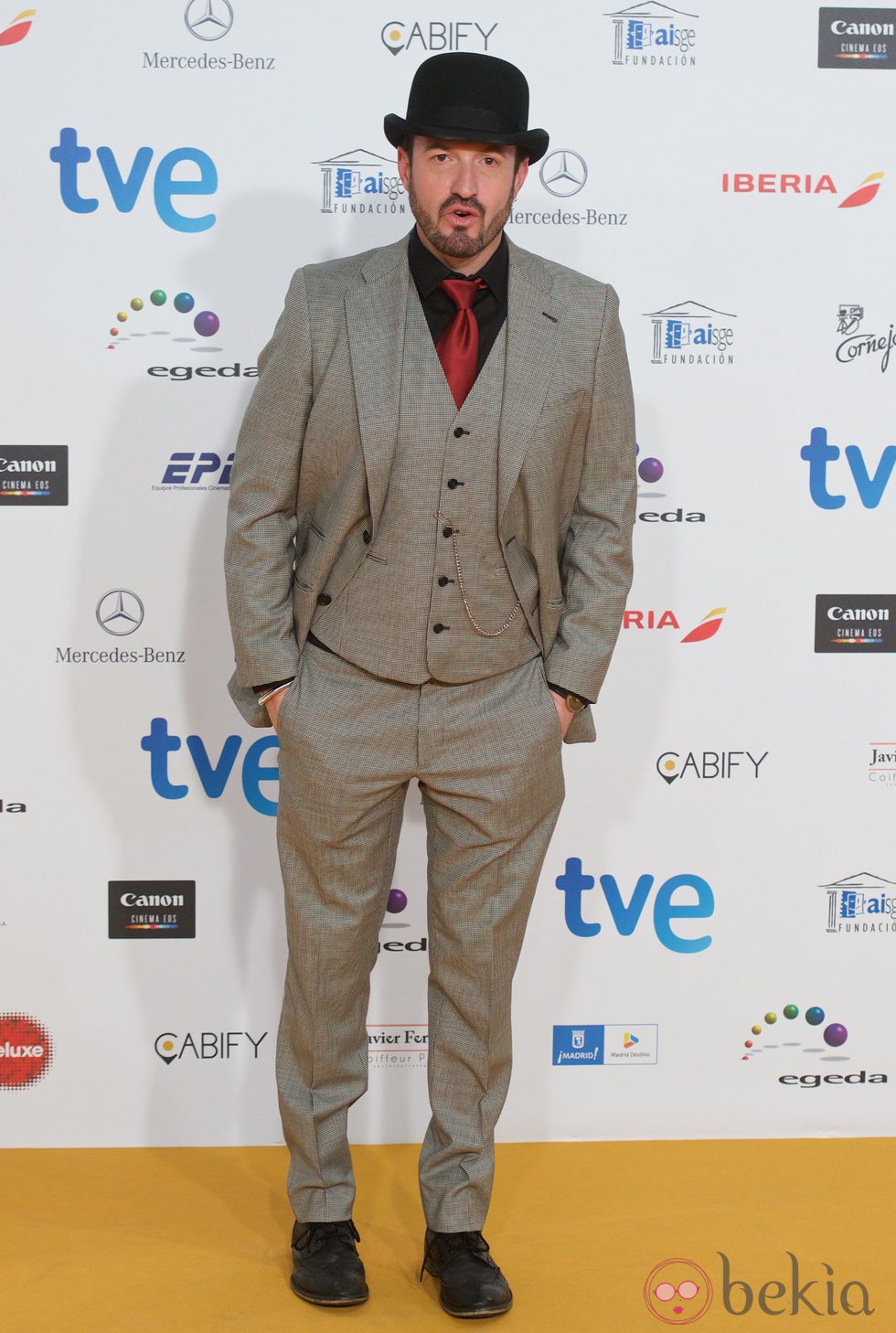 Álex O'Dogherty en los Premios José María Forqué 2015
