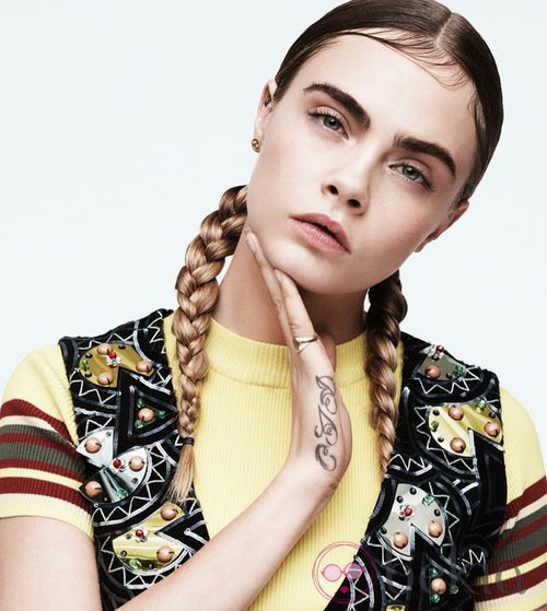 Cara Delevingne, la musa perfecta para DKNY