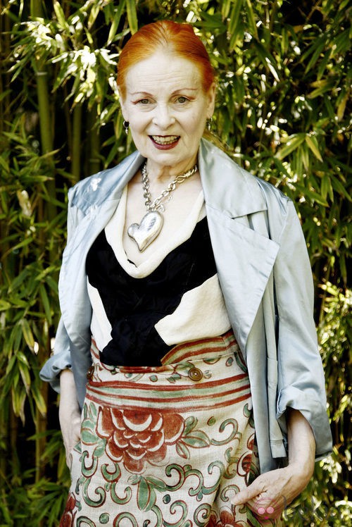 La diseñadora Vivienne Westwood en el hotel Chateau Marmont