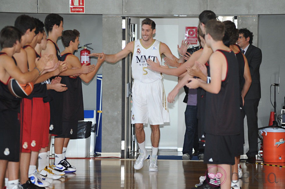 Rudy Fernández, nuevo jugador del Real Madrid de baloncesto