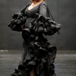 Raquel Bollo en la Pasarela Flamenca de Jerez de la Frontera