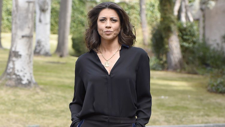 Alicia Borrachero en la presentación de 'Bajo sospecha'