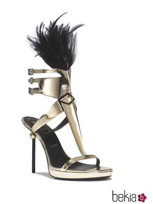 Sandalia de la línea 'Pilgrim' de la colección primavera/verano 2015 de Roger Vivier