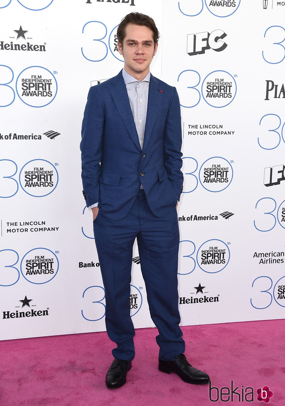 Ellar Coltrane en los Independent Spirit Awards 2015