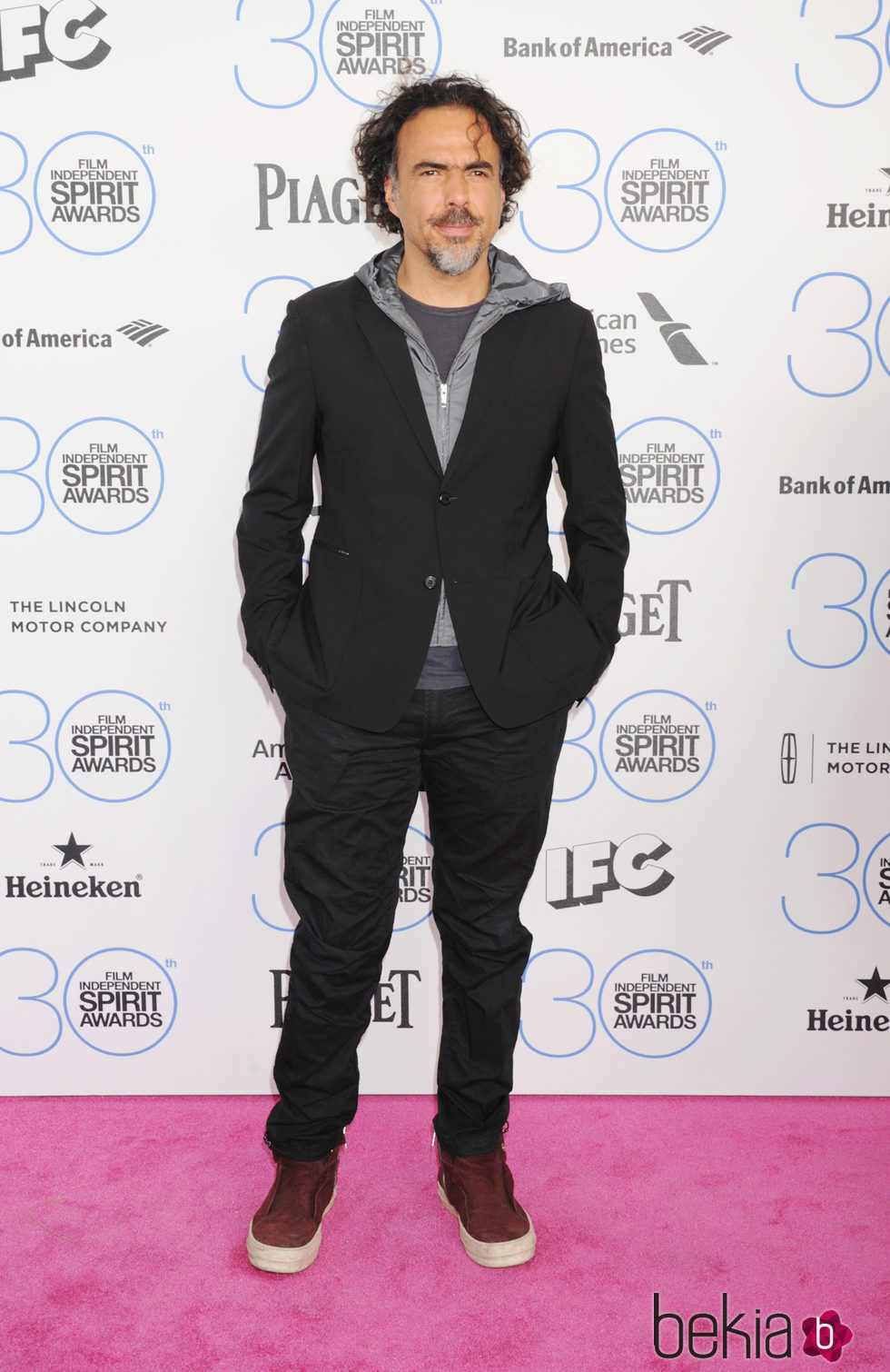Alejandro González Iñárritu en los Independent Spirit Awards 2015