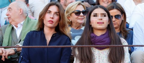 Lourdes Montes y Cayetana Rivera en la vuelta a los ruedos de Fran Rivera