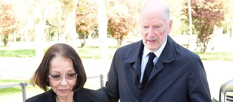 Los Reyes de Bulgaria en el funeral de su hijo Kardam