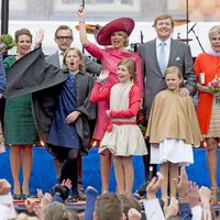 La Familia Real Holanda en el Día del Rey 2015