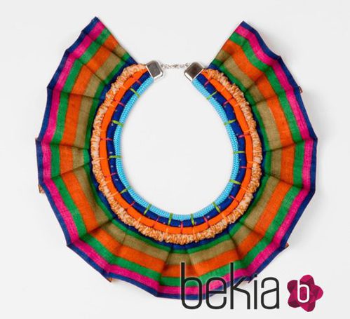 Collar multicolor de la colección 'La Ruta de la Seda' de OKKRE