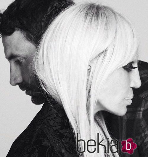 Donatella Versace y Riccardo Tisci para la temporada otoño/invierno 2015/2015 de Givenchy