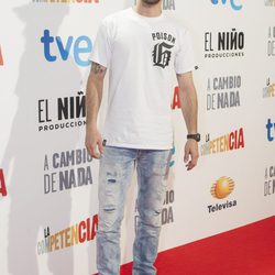 Luis Fernández en el estreno de 'A cambio de nada'
