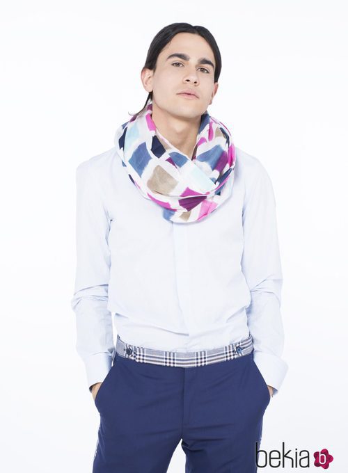Fular para hombre de la colección de verano 2015 de Chic Sympatique