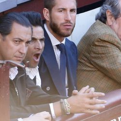 Sergio Ramos en una corrida de toros
