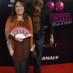 Massiel en el estreno del documental 'Pacha, el arquitecto de la noche'