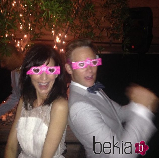 Perrey Reeves se casa con el árbitro de tenis Aaron Fox