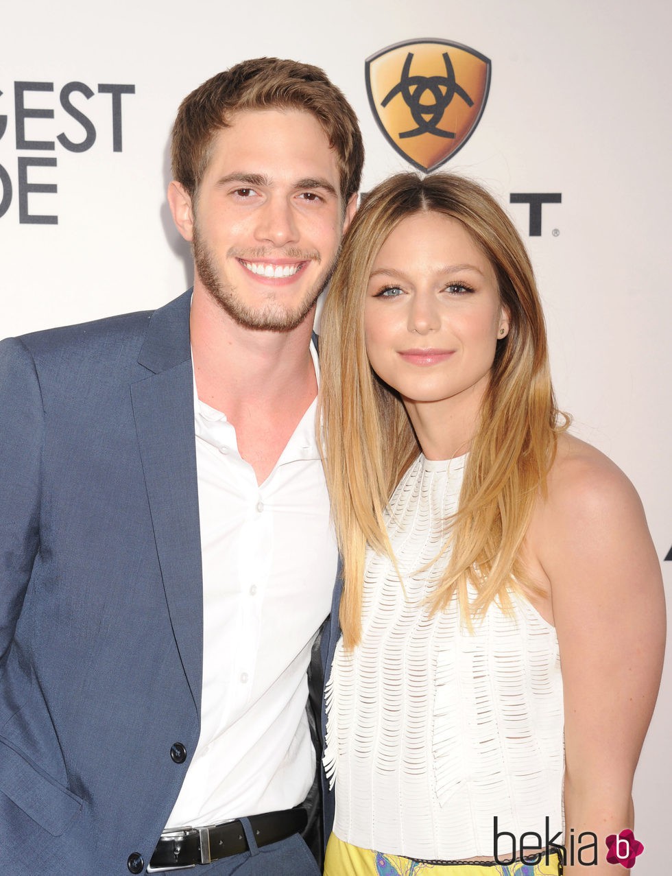 Melissa Benoist y Blake Jenner en la premiere de 'The Longest Ride'