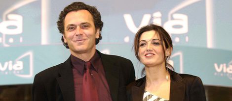José Coronado y Mónica Molina en los Goya 2002