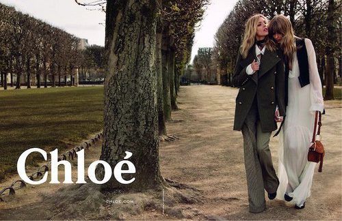 Anja Rubik y Julia Stenger, embajadoras de la colección otoño/invierno 2015/2016 de Chloé