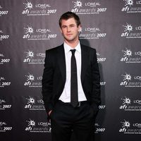 Chris Hemsworth en la entrega de los AFI Awards 2007