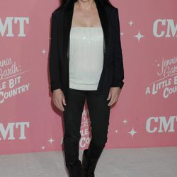 Shannen Doherty en un photocall