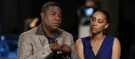 Tracy Morgan y Megan Wollover contanto su trágico accidente
