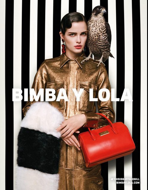 Look metalizado en la colección otoño/invierno 2015/2016 de Bimba y Lola