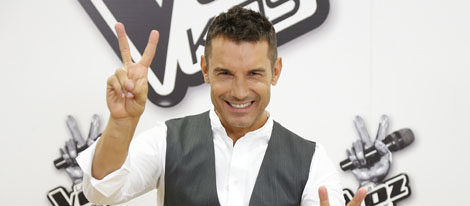 Jesús Vázquez en la presentación de la 'La Voz Kids 2'
