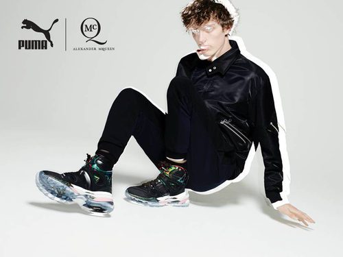 Imagen de la campaña otoño/invierno 2015/2016 de Puma y McQ