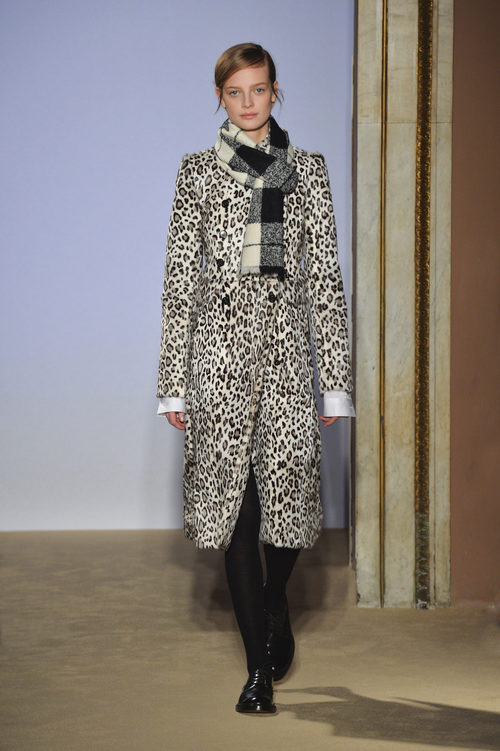 Abrigo animal print de la colección otoño/invierno 2015/2016 de Fay