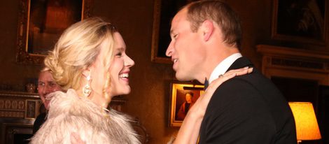 El Príncipe Guillermo con Joss Stone en la gala benéfica de Tusk Trust