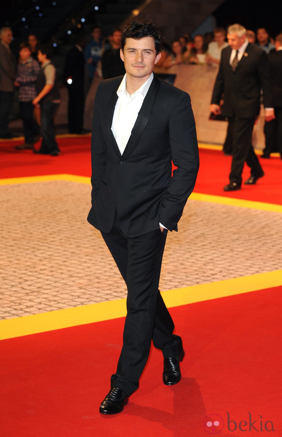 Orlando Bloom en el estreno de 'Los tres mosqueteros' en Londres 