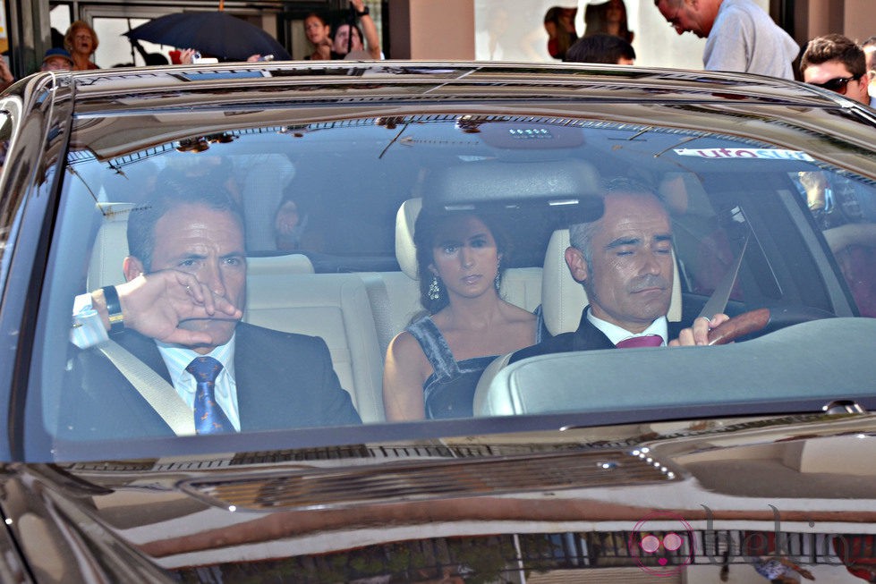 Felipe Zuleta en la boda de la duquesa de Alba y Alfonso Díez
