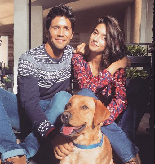 Rocio Crusset y Fernando Verdasco posan juntos para la campaña 'Keep in touch' de Sprinfield