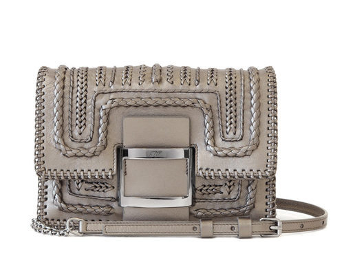 Bolso beige de la nueva colección primavera/verano 2016 de Roger Vivier