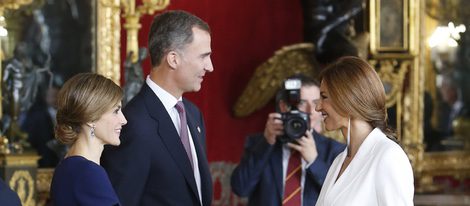 Mariló Montero en la recepción del día de la Hispanidad 2015