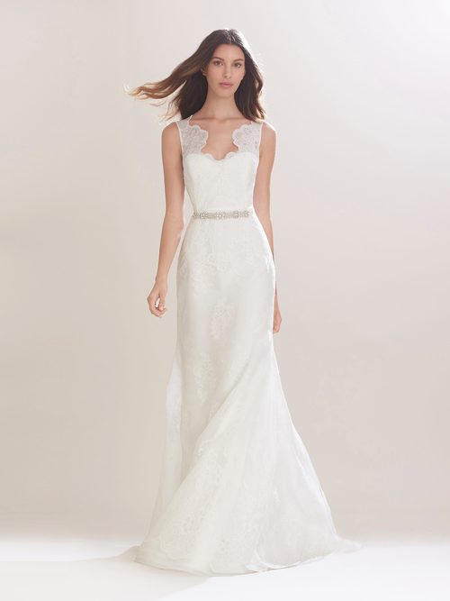 Vestido de novia de corte sirena de Carolina Herrera 2016