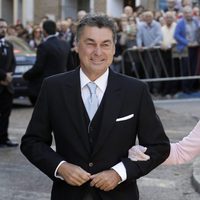Antonio Rivera Pérez en la boda de Eva González y Cayetano Rivera