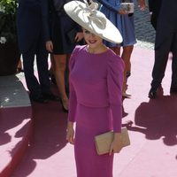 Elisabeth Reyes en la boda de Eva González y Cayetano Rivera