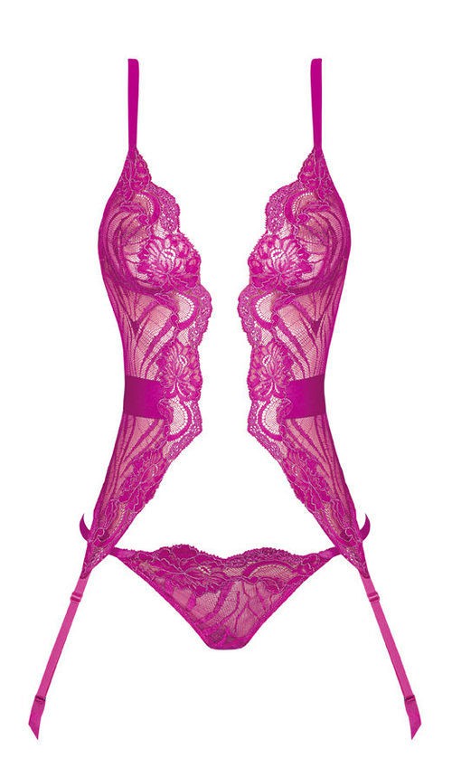 Conjunto lencero rosa de la colección Lya para el otoño/invierno 2015/2016