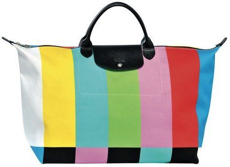 'Color Bar', Bolso de anterior colaboración de Jeremy Scott para Longchamp