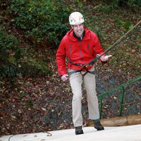 El Príncipe Guillermo escalando en Gales