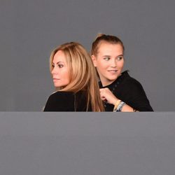 Lara Dibildos y Anna Barrachina en la Madrid Horse Week 2015