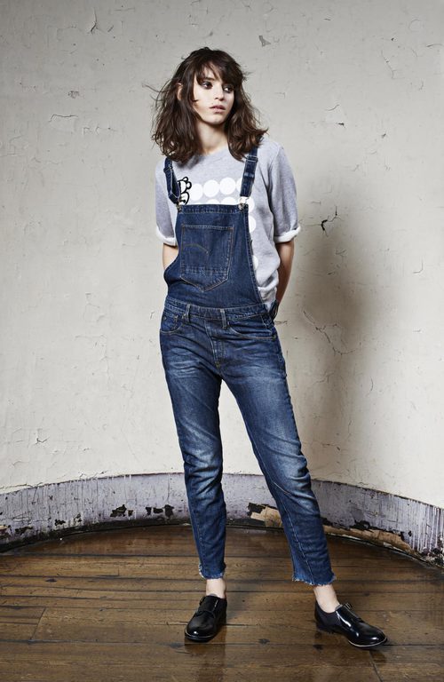 Peto vaquero de la colección 'La evolución del denim' de invierno 2015 de G-Star