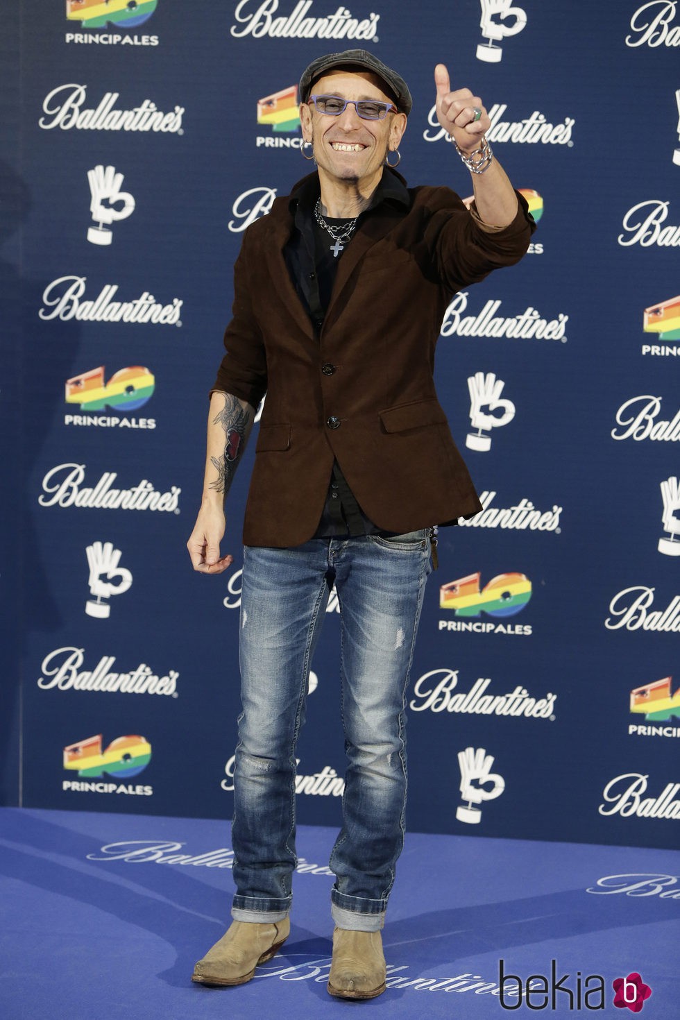Fito Cabrales en los Premios 40 Principales 2015