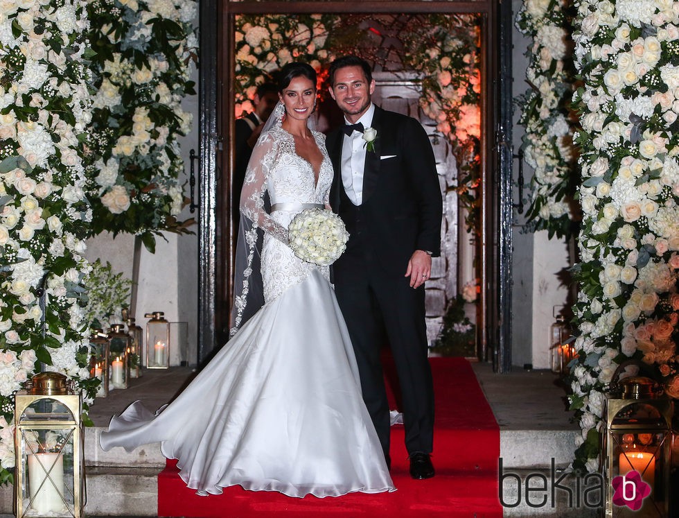 Frank Lampard y Christine Bleakley se dan el 'sí, quiero'