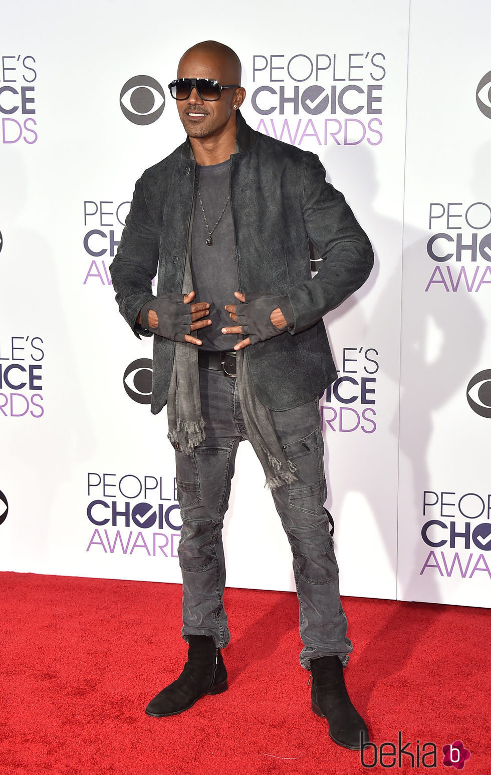 Shemar Moore en los People's Choice Awards 2016