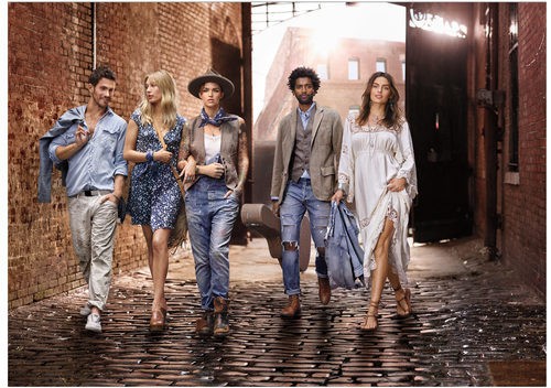 Campaña primavera 2016 de 'Denim & Supply' de Ralph Lauren con Ruby Rose, Edward Granger y Hailey Baldwin